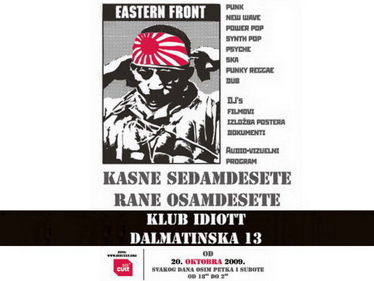 EASTERN FRONT, klub Idiott, od 20. oktobra!