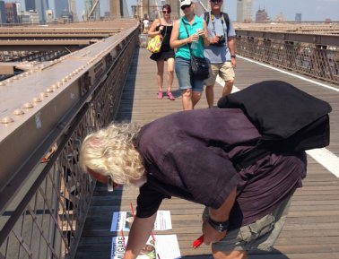 People I Don't Like, Brooklyn Bridge, NYC