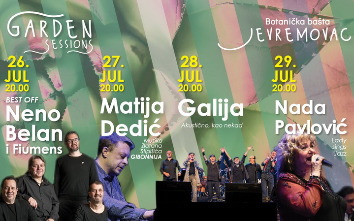 Garden Sessions u Botaničkoj